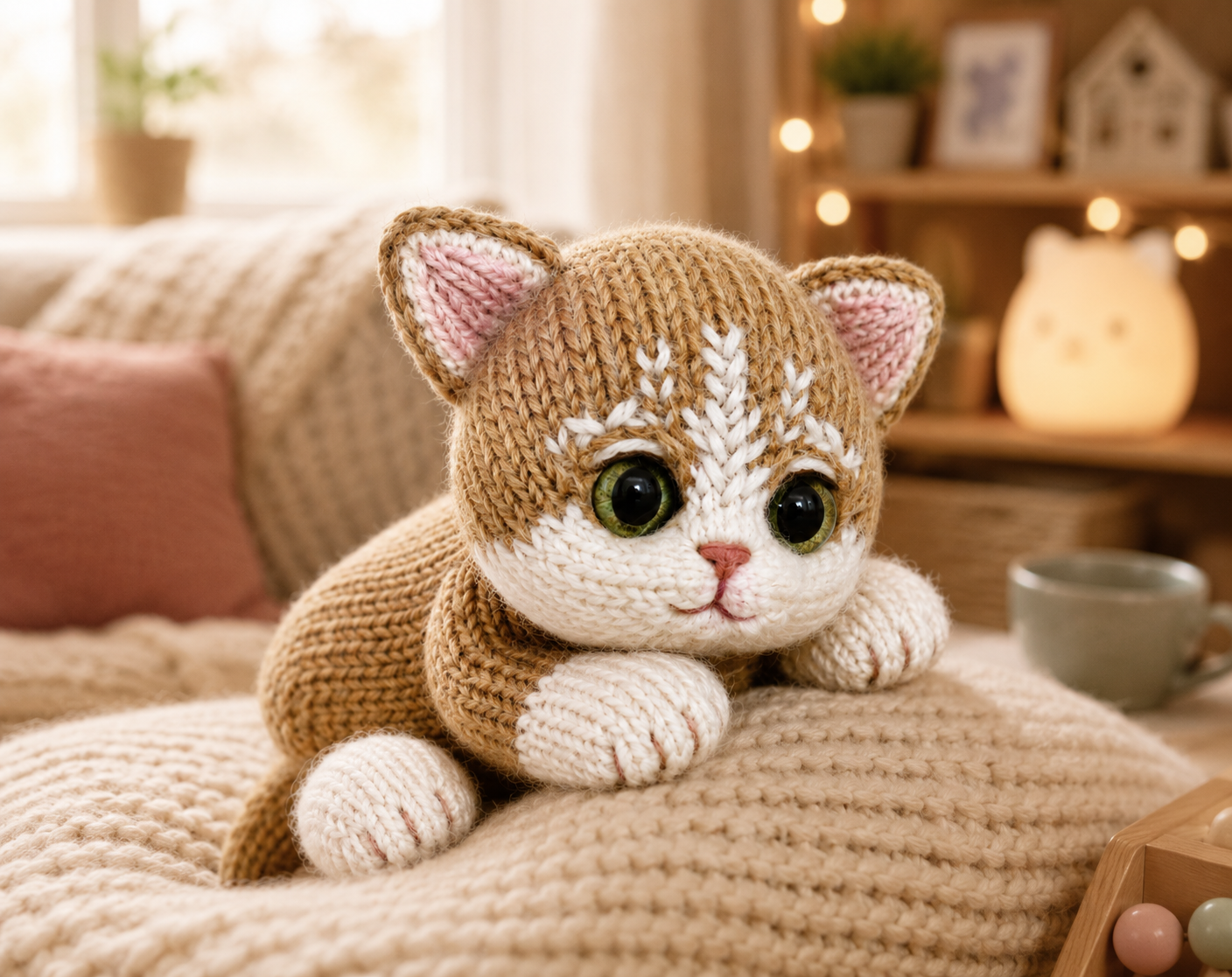 Kitty Knitting Pattern