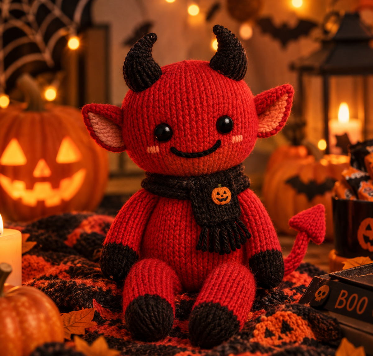 Cute Devil Knitting Pattern