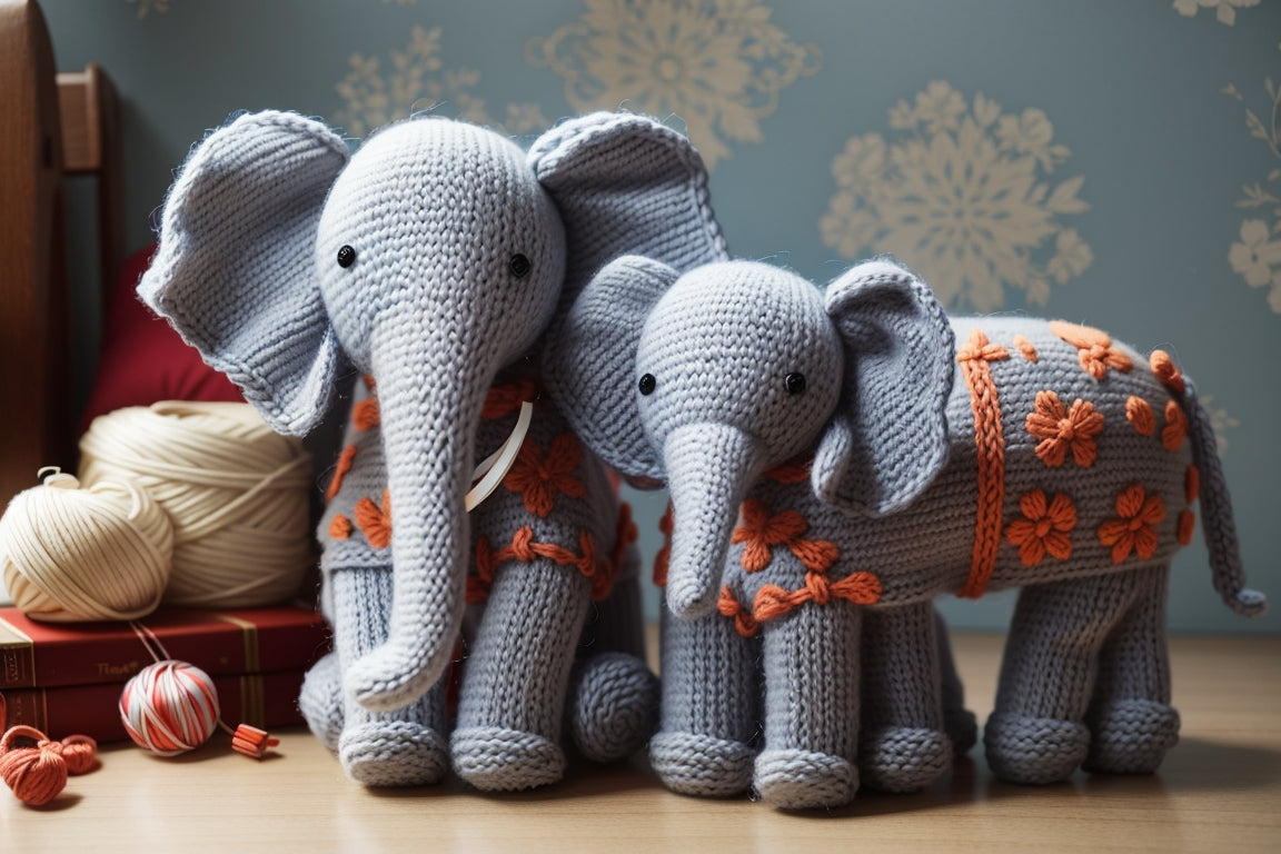 Elephant Knitting Pattern