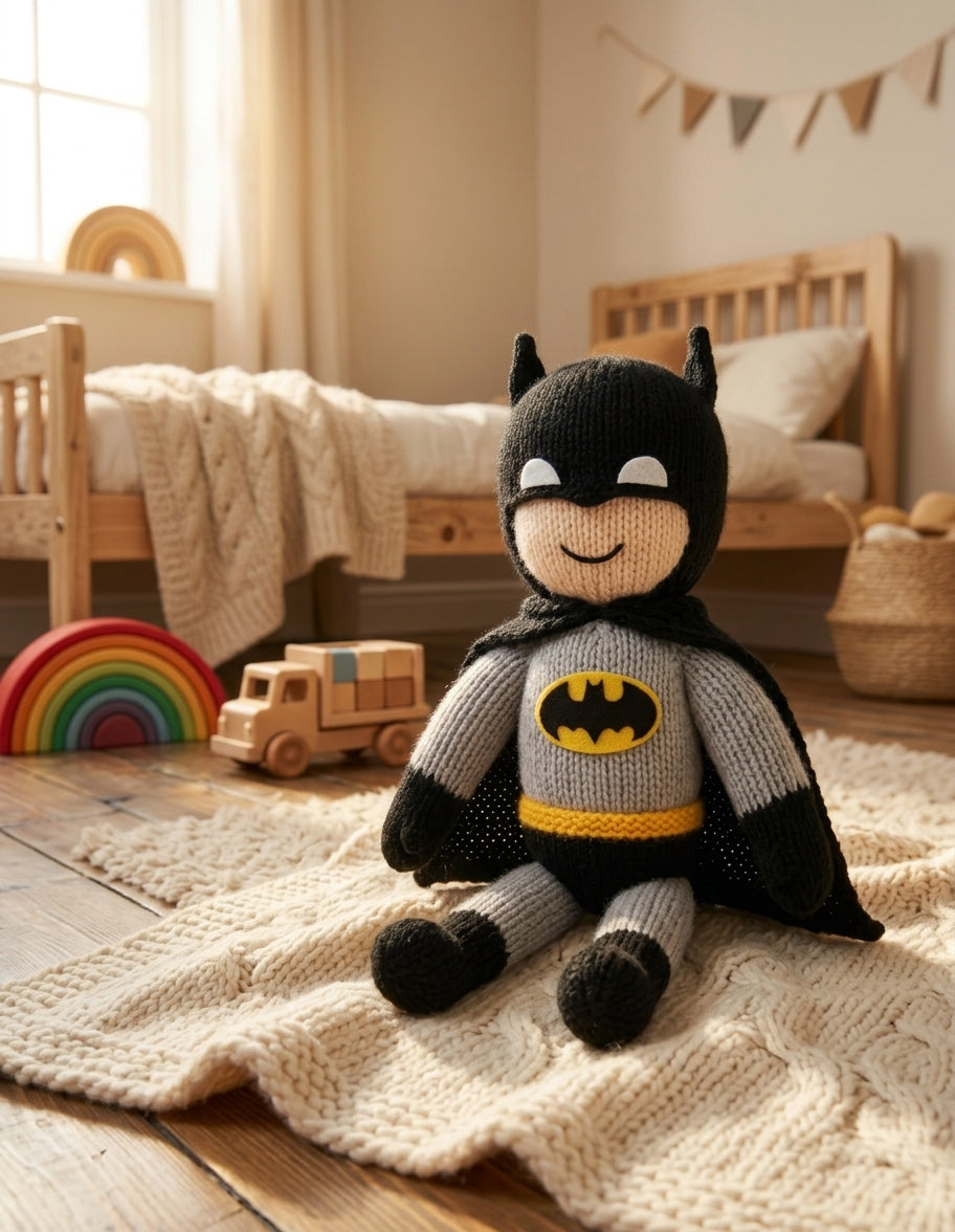 Batman Knitting Pattern