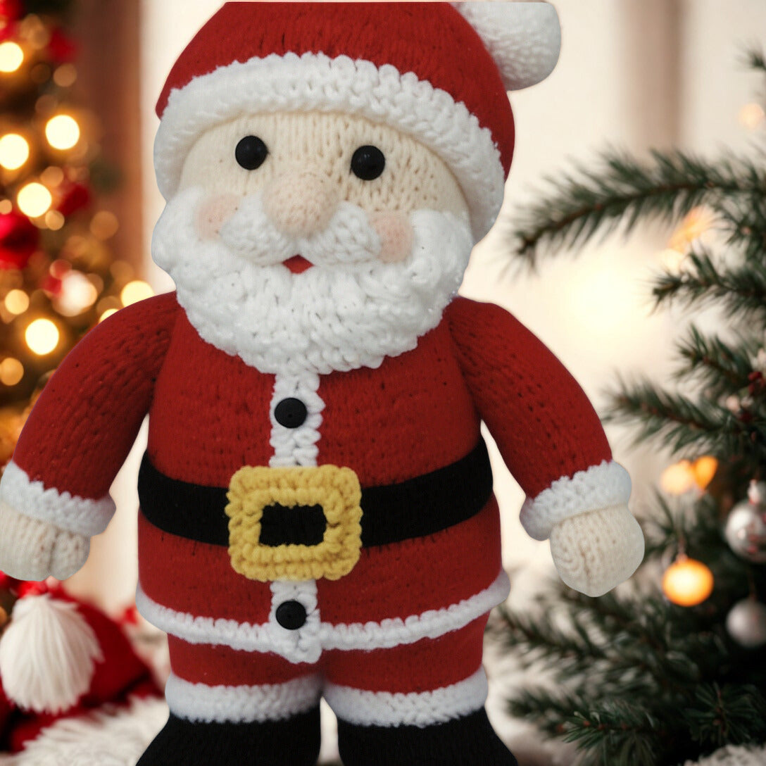 Santa Knitting Pattern - 40CM
