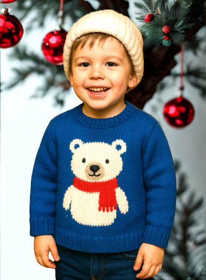 Christmas Sweater Knitting Pattern + Gift
