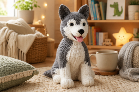 Husky Knitting Pattern