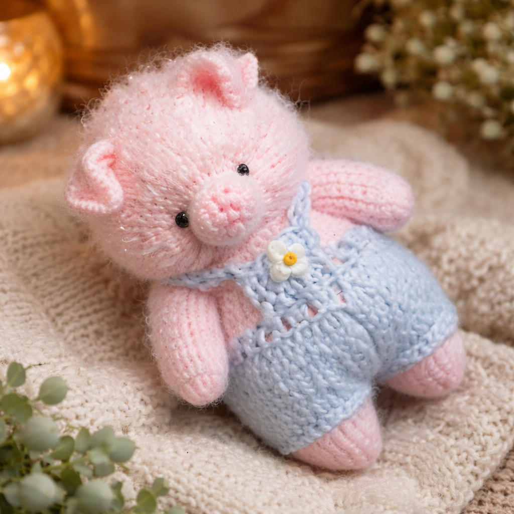 Piggy Knitting Pattern
