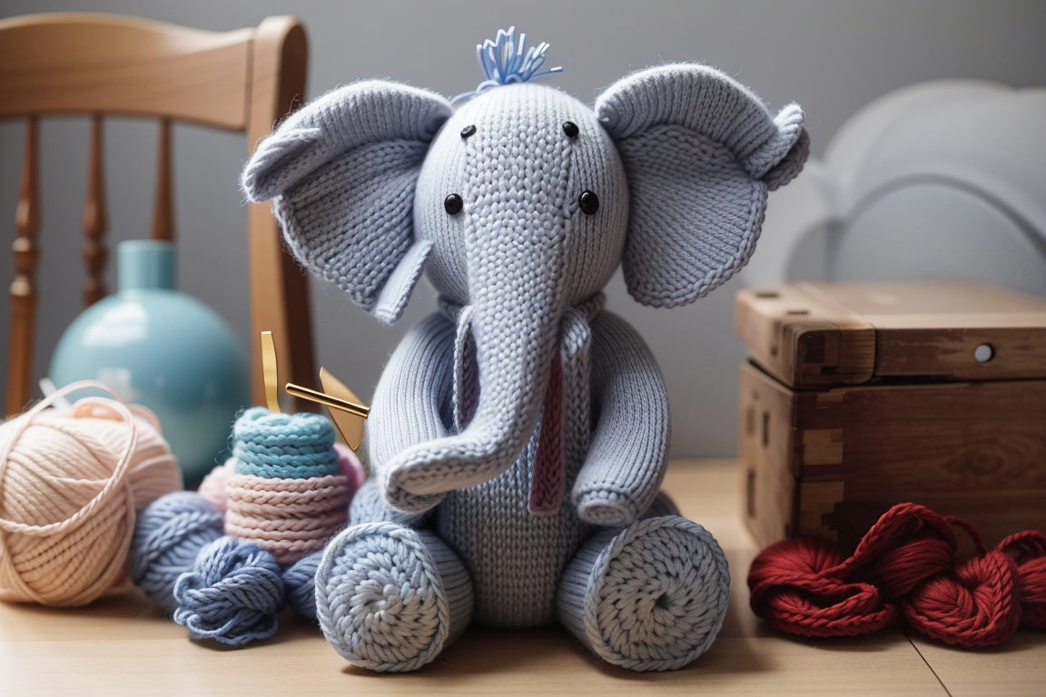 Elephant Knitting Pattern