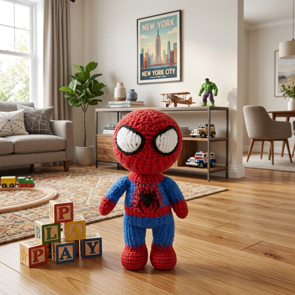 Spiderman Knitting Pattern