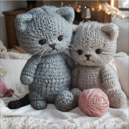 🧶 3-in-1- Kitten, Duck & Panda