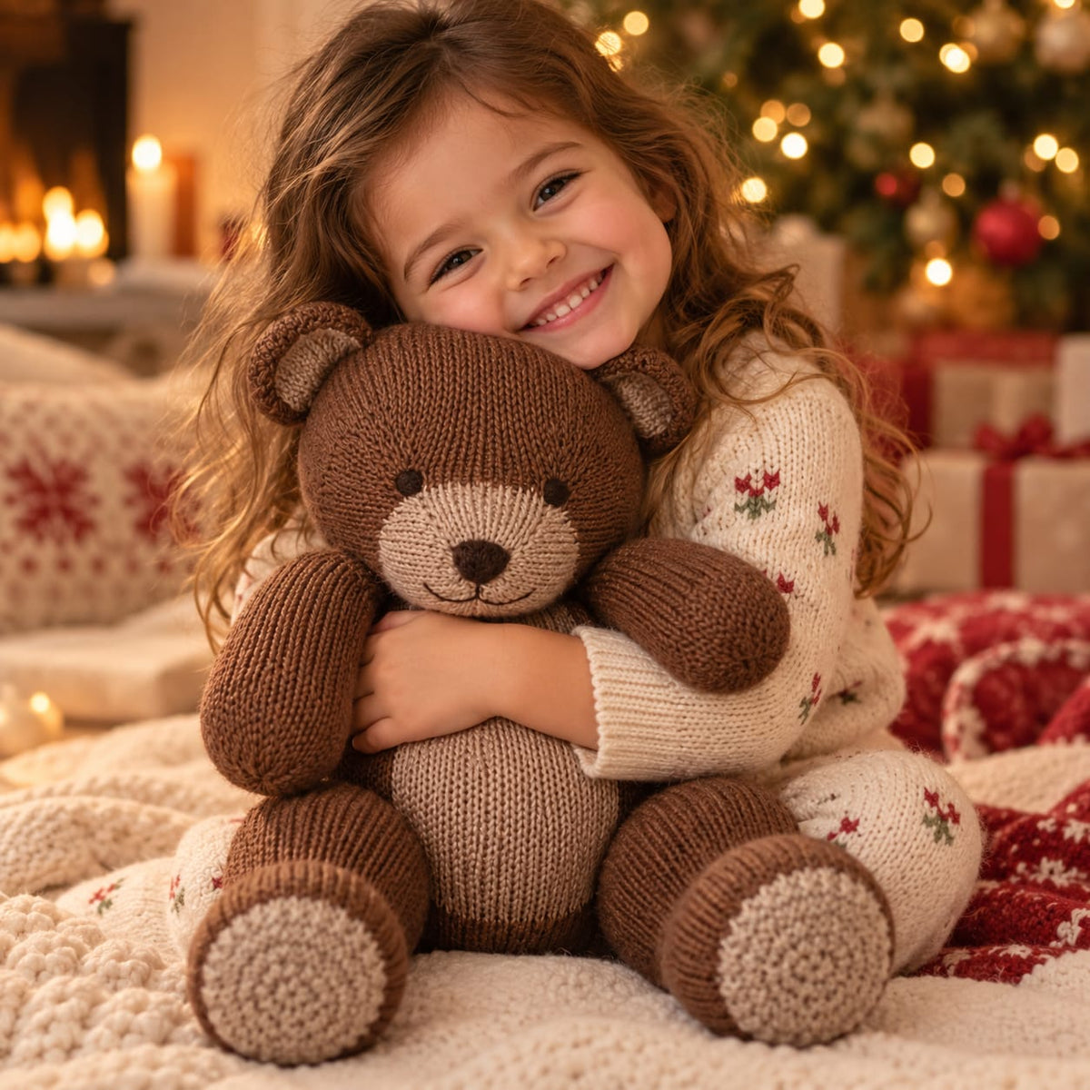Cute Teddy Knitting Pattern