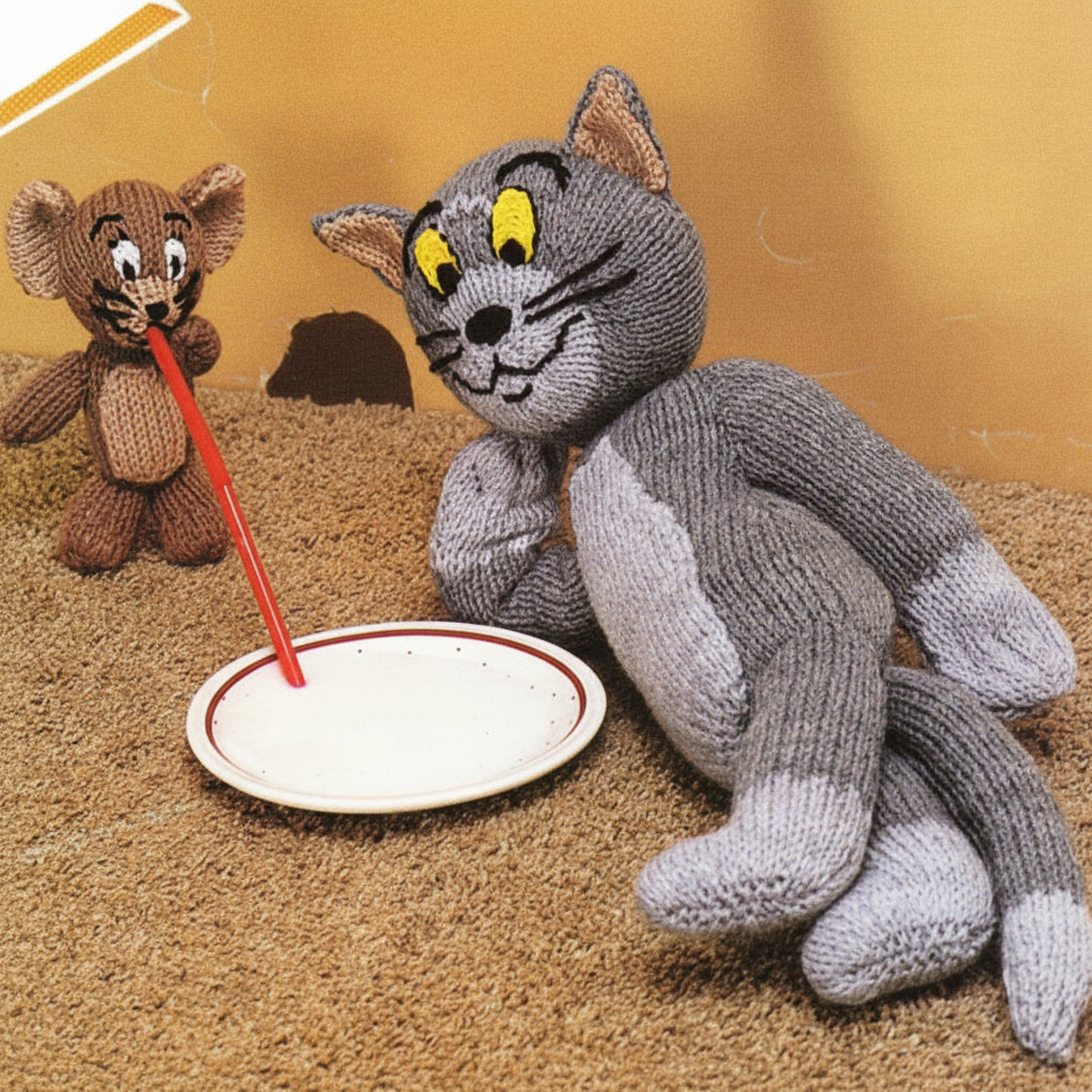 Tom & Jerry Knitting Pattern – My Lovely Knitting Patterns